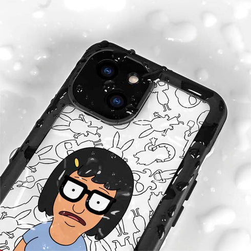 Bobs Burgers Tina Uhh iPhone 15 Plus Waterproof Case