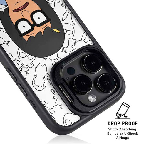 Bobs Burgers Tina Uhh iPhone 15 Pro Kickstand Case