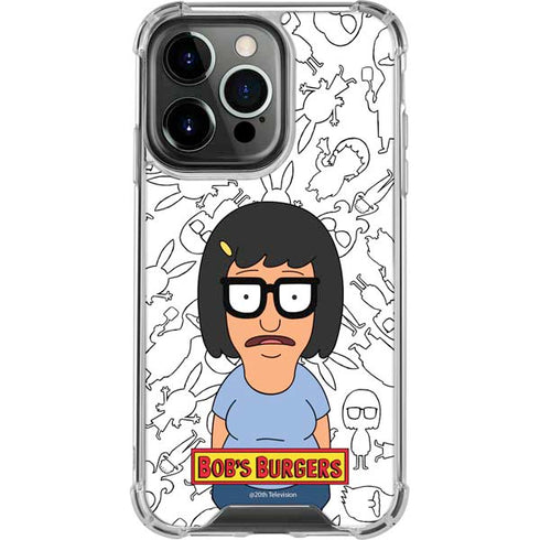 Bobs Burgers Tina Uhh iPhone 15 Pro Max Clear Case