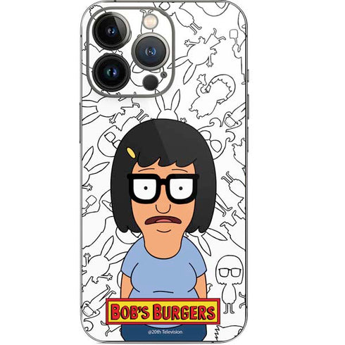 Bobs Burgers Tina Uhh iPhone 15 Pro Skin