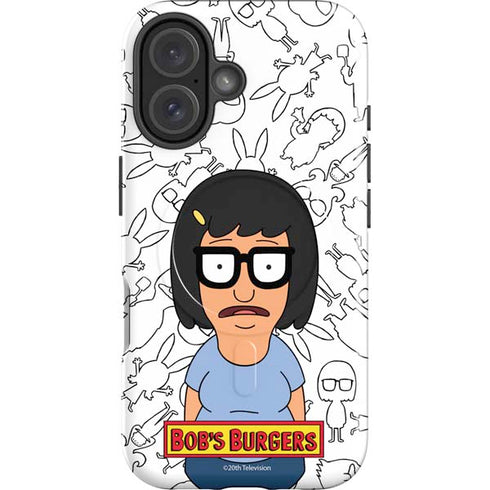 Bobs Burgers Tina Uhh iPhone 16 Magsafe Impact Case