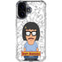 Bobs Burgers Tina Uhh iPhone 16 Plus Clear Case