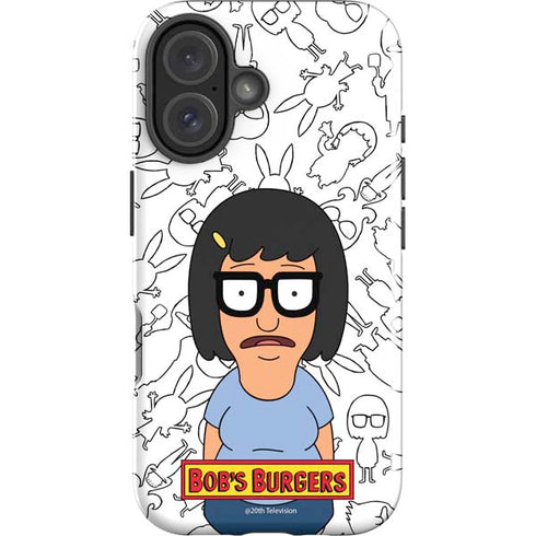 Bobs Burgers Tina Uhh iPhone 16 Plus Impact Case