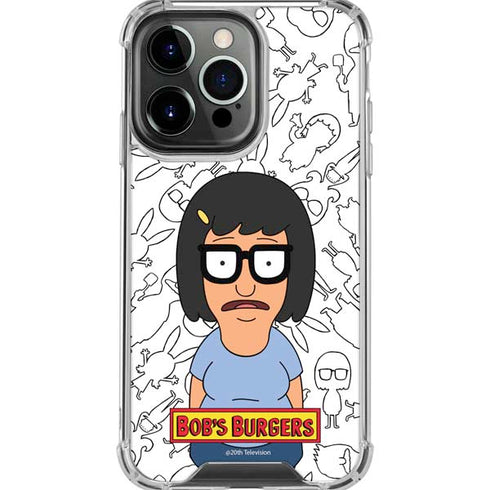 Bobs Burgers Tina Uhh iPhone 16 Pro Max Clear Case