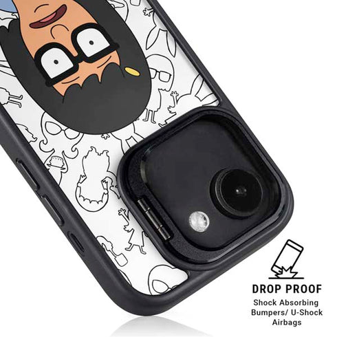 Bobs Burgers Tina Uhh iPhone 16e Kickstand Case