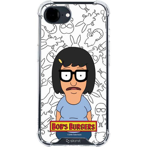 Bobs Burgers Tina Uhh iPhone 16e Clear Case