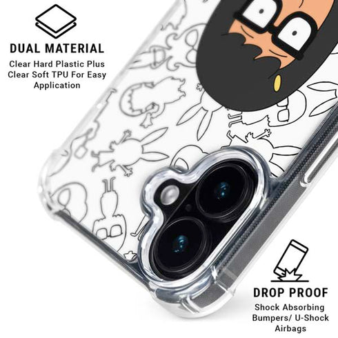Bobs Burgers Tina Uhh iPhone 17 Clear Case