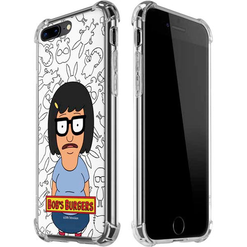 Bobs Burgers Tina Uhh iPhone 7/8 Plus Clear Case