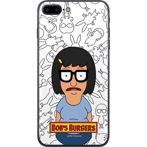 Bobs Burgers Tina Uhh iPhone 8 Plus Skin