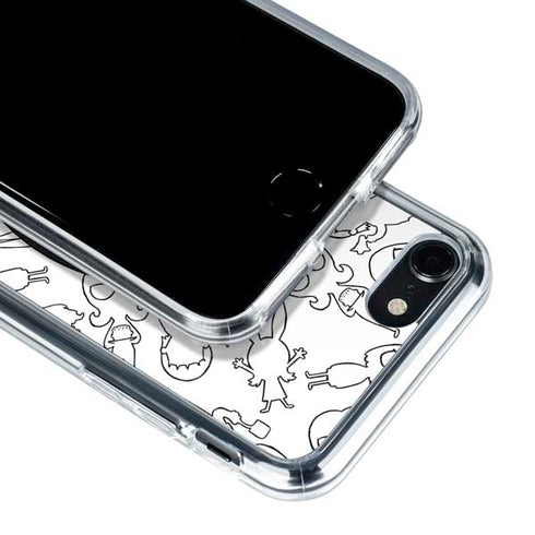 Bobs Burgers Tina Uhh iPhone SE (2nd & 3rd Gen) Clear Case