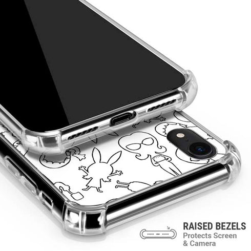Bobs Burgers Tina Uhh iPhone XR Clear Case