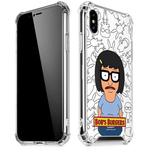 Bobs Burgers Tina Uhh iPhone XS Max Clear Case