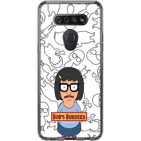 Bobs Burgers Tina Uhh LG K51/Q51 Clear Case