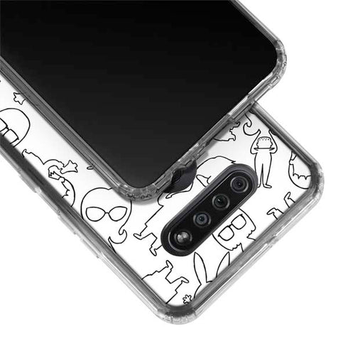 Bobs Burgers Tina Uhh LG K51/Q51 Clear Case
