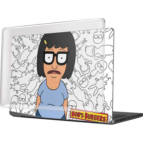 Bobs Burgers Tina Uhh MacBook Pro 14in (2021-24) Case plus Skin