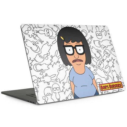 Bobs Burgers Tina Uhh Apple MacBook Pro 15-inch Skin