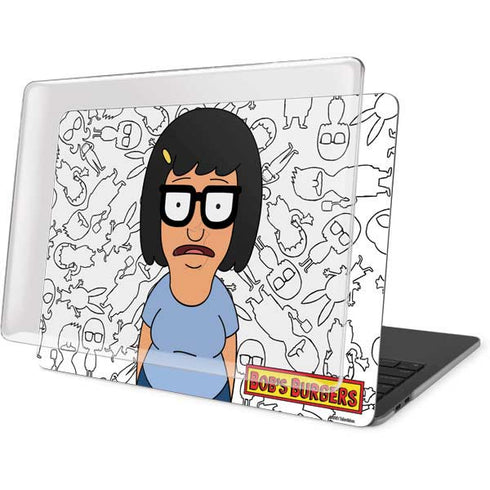 Bobs Burgers Tina Uhh MacBook Pro 15in (2016-19) Case plus Skin