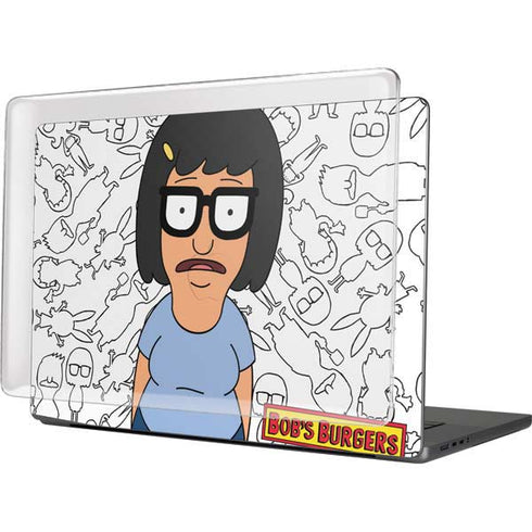 Bobs Burgers Tina Uhh MacBook Pro 16in (2021-25) Case plus Skin