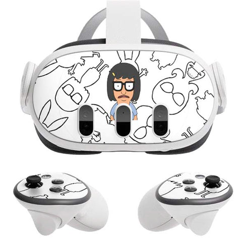 Bobs Burgers Tina Uhh Meta Quest 3 Skin