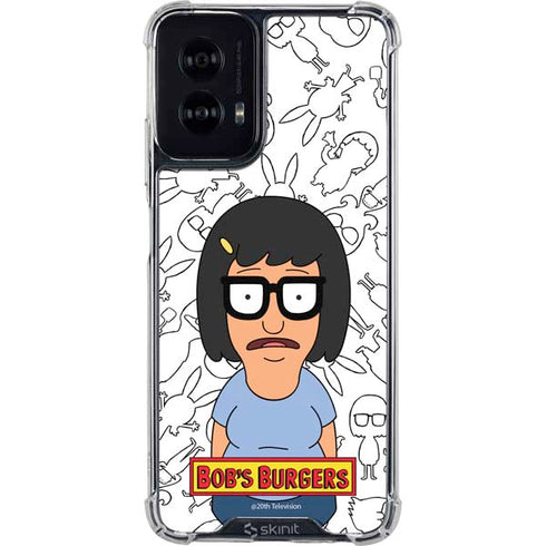 Bobs Burgers Tina Uhh Moto G Power 5G (2024) Clear Case