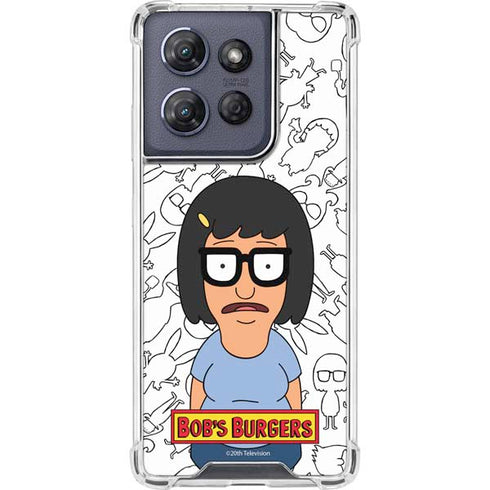 Bobs Burgers Tina Uhh Moto G Stylus 5G (2025) Clear Case