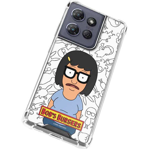 Bobs Burgers Tina Uhh Moto G Stylus 5G (2025) Clear Case