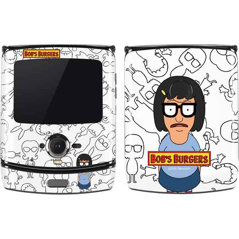Bobs Burgers Tina Uhh Motorola RAZR Skin