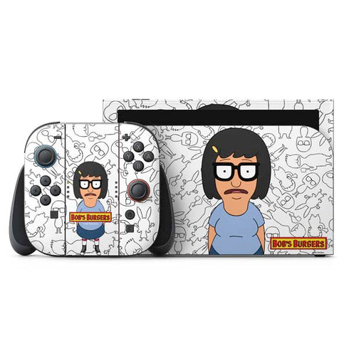 Bobs Burgers Tina Uhh Nintendo Skins