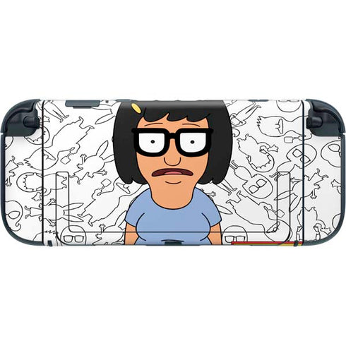 Bobs Burgers Tina Uhh Nintendo Switch 2 (2025) with Joy-Con Skin