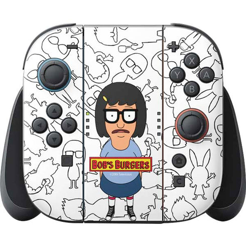 Bobs Burgers Tina Uhh Nintendo Skins
