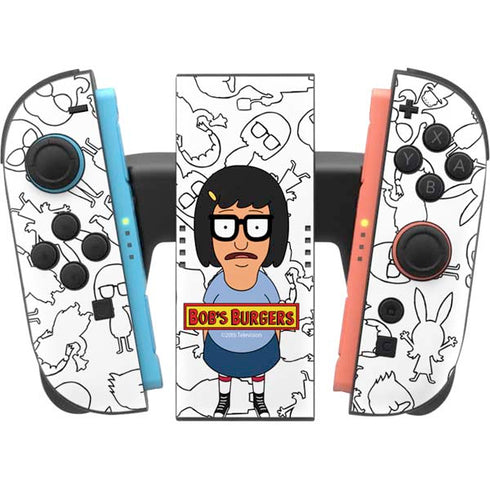 Bobs Burgers Tina Uhh Nintendo Switch 2 (2025) Joy-Con Controller Skin