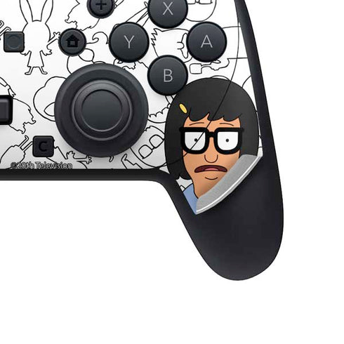 Bobs Burgers Tina Uhh Nintendo Switch 2 (2025) Pro Controller Skin