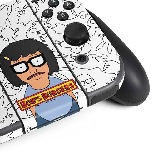 Bobs Burgers Tina Uhh Nintendo Switch (2017-2021) Joy-Con Controller Skin