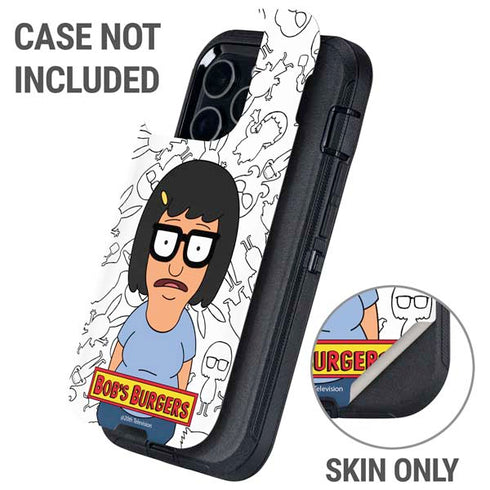 Bobs Burgers Tina Uhh Otterbox Defender iPhone Skin