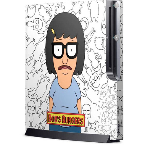 Bobs Burgers Tina Uhh Playstation 3 & PS3 Slim Skin