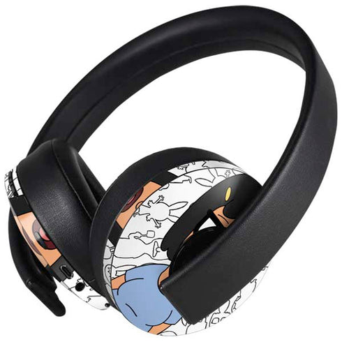Bobs Burgers Tina Uhh PlayStation 4 Gold Wireless Headset Skin