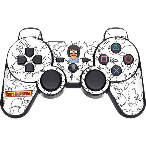 Bobs Burgers Tina Uhh PS3 Dual Shock wireless controller Skin
