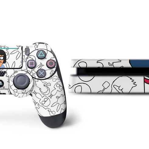 Bobs Burgers Tina Uhh PS4 Slim Bundle Skin