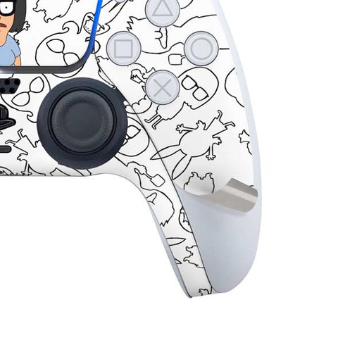 Bobs Burgers Tina Uhh PS5 Controller Skin