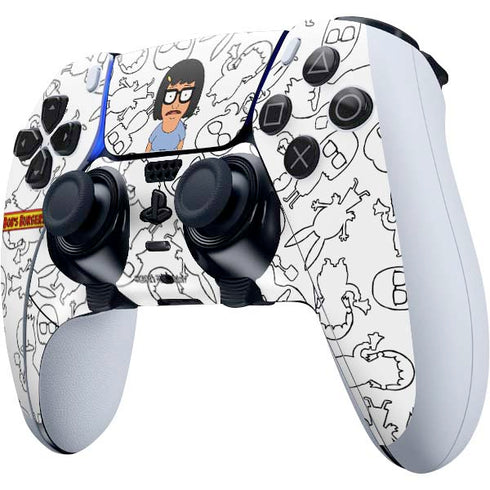 Bobs Burgers Tina Uhh PS5 DualSense Edge Pro Controller Skin