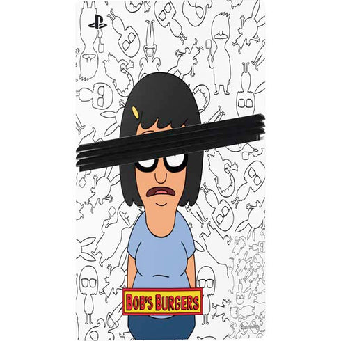 Bobs Burgers Tina Uhh PS5 Pro Disk Console Skin