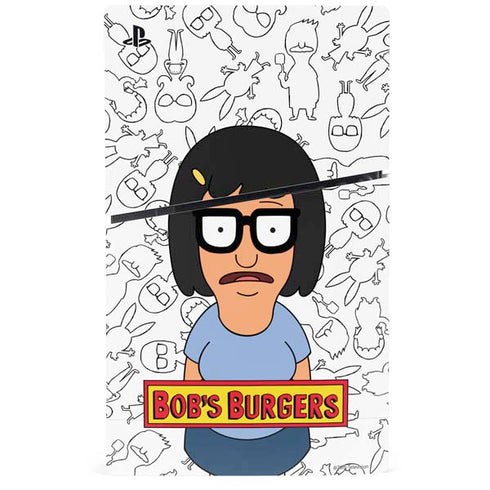 Bobs Burgers Tina Uhh PS5 Slim Disk Bundle Skin