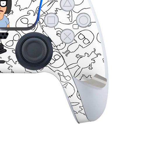 Bobs Burgers Tina Uhh PS5 Slim Disk Bundle Skin