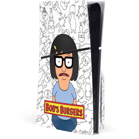 Bobs Burgers Tina Uhh PS5 Slim Disk Console Skin