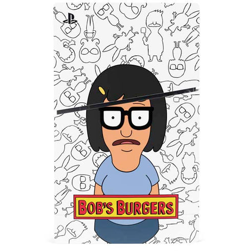 Bobs Burgers Tina Uhh PS5 Slim Disk Console Skin