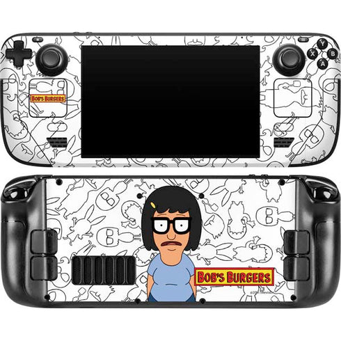 Bobs Burgers Tina Uhh Steam Deck Handheld Gaming Computer OLED Skin