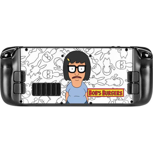 Bobs Burgers Tina Uhh Steam Deck Handheld Gaming Computer OLED Skin