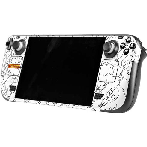 Bobs Burgers Tina Uhh Steam Deck Handheld Gaming Computer Skin