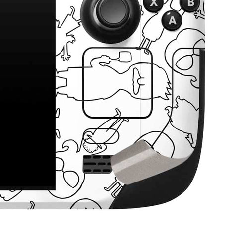 Bobs Burgers Tina Uhh Steam Deck Handheld Gaming Computer Skin