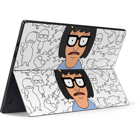 Bobs Burgers Tina Uhh Surface Pro 7 Skin